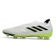 adidas Copa Pure+ FG Chaussures de Foot Blanc Noir Citron Lucide