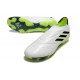 adidas Copa Pure+ FG Chaussures de Foot Blanc Noir Citron Lucide
