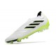 adidas Copa Pure+ FG Chaussures de Foot Blanc Noir Citron Lucide