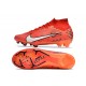 Nike Zoom Mercurial Superfly IX Elite FG MDS Carmin Clair Ivoire Pâle Mandarine Vif