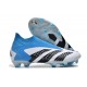 Chaussures adidas Predator Accuracy+ FG Blanc Bleu Noir