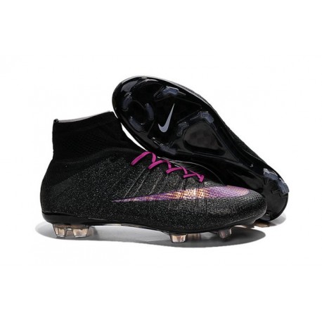 2015 Nouvelle Chaussure Nike Mercurial Superfly IV FG Noir Violet