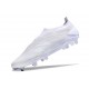 Crampons adidas Predator Elite LL FG Blanc Argent Mét