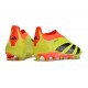 Crampons adidas Predator Elite LL FG Jaune Noir Rouge