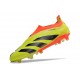 Crampons adidas Predator Elite LL FG Jaune Noir Rouge