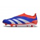 Crampons adidas Predator Elite LL FG Bleu Blanc Rouge