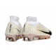 Chaussure Nike Zoom Mercurial Superfly IX Elite FG Blanc Or Noir