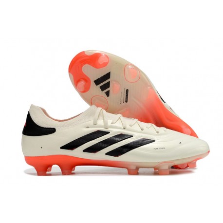 adidas Copa Pure II + FG Heatspawn - Blanc Orange