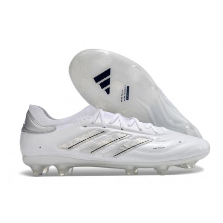 adidas Copa Pure II + FG Nouvel Blanc Blanc Argent Mét