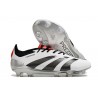 adidas Predator Elite FG Neuf Blanc Noir Rouge