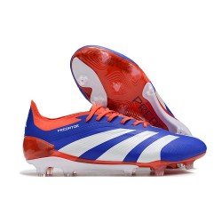adidas Predator Elite FG Neuf Bleu Blanc Rouge