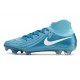 Nike Phantom Luna 2 Elite FG Bleu Blanc