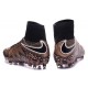 Nike HyperVenom Phantom II FG Football bottes pour hommes Cannelle Noir Blanc