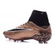Nike HyperVenom Phantom II FG Football bottes pour hommes Cannelle Noir Blanc