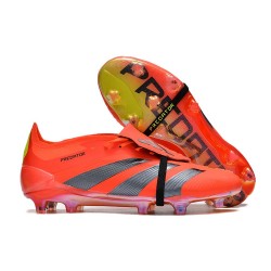 Chaussure adidas Predator FT Elite FG Rouge Noir Jaune