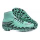 Nike HyperVenom Phantom 2 FG Chaussures de football Vert Noir Gris