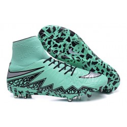Nike HyperVenom Phantom 2 FG Chaussures de football Vert Noir Gris