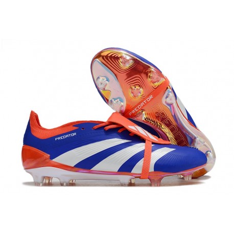 Chaussure adidas Predator FT Elite FG Bleu Blanc Rouge