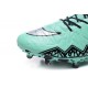 Nike HyperVenom Phantom 2 FG Chaussures de football Vert Noir Gris