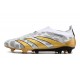 Crampons adidas Predator Elite LL FG Blanc Or Gris