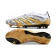Crampons adidas Predator Elite LL FG Blanc Or Gris
