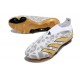 Crampons adidas Predator Elite LL FG Blanc Or Gris