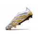 Crampons adidas Predator Elite LL FG Blanc Or Gris