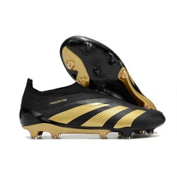 Crampons adidas Predator Elite LL FG Noir Or