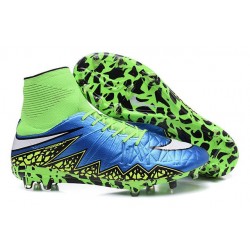 Nike HyperVenom Phantom II FG Football bottes pour hommes Bleu Lagon Blanc Volt Noir