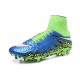 Nike HyperVenom Phantom II FG Football bottes pour hommes Bleu Lagon Blanc Volt Noir
