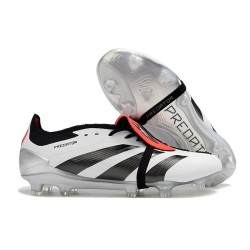 Chaussure adidas Predator FT Elite FG Blanc Noir Rouge