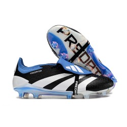 Chaussure adidas Predator FT Elite FG Noir Blanc Bleu