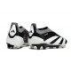 Crampons adidas Predator Elite LL FG Noir Blanc