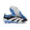 Crampons adidas Predator Elite LL FG Noir Blanc Bleu