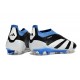 Crampons adidas Predator Elite LL FG Noir Blanc Bleu
