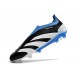 Crampons adidas Predator Elite LL FG Noir Blanc Bleu
