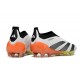 Crampons adidas Predator Elite LL FG Blanc Noir Orange