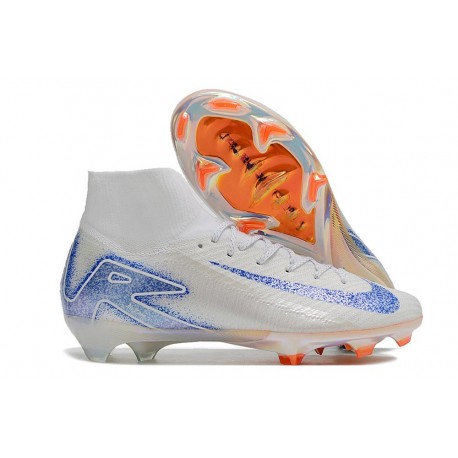 Nike Zoom Mercurial Superfly X Elite FG Blueprint Blanc Bleu