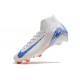 Nike Zoom Mercurial Superfly X Elite FG Blueprint Blanc Bleu