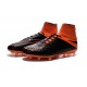 Nike HyperVenom Phantom 2 FG Chaussures de football Cuir FG Noir Orange Total