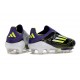 Crampons Adidas F50+ Laceless FG Fast Reborn - Violet Blanc Lucid Lemon