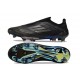 Crampons Adidas F50+ Laceless FG Dark Spark - Noir Argenté Doré