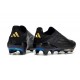 Crampons Adidas F50+ Laceless FG Dark Spark - Noir Argenté Doré