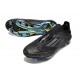 Crampons Adidas F50+ Laceless FG Dark Spark - Noir Argenté Doré