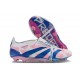 adidas Predator Foldover Tongue Elite FG Blanc Ftwr Bleu Solaire Rose Solaire