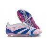 adidas Predator Foldover Tongue Elite FG Blanc Ftwr Bleu Solaire Rose Solaire