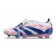 adidas Predator Foldover Tongue Elite FG Blanc Ftwr Bleu Solaire Rose Solaire