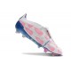 adidas Predator Foldover Tongue Elite FG Blanc Ftwr Bleu Solaire Rose Solaire