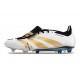 adidas Predator Foldover Tongue Elite FG Blanc Ftwr Or Métallique