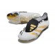adidas Predator Foldover Tongue Elite FG Blanc Ftwr Or Métallique